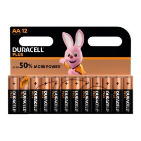 DURACELL AA PLUS 12PACK COPPER/BLK