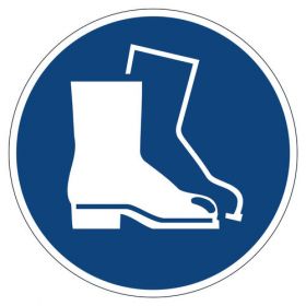 DURABLE USE FOOT PROTEC FLR SIGN P5