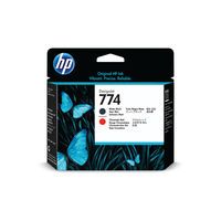 HP 774 MATTE BLK AND RED PRINTHEAD