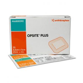 Opsite Plus Sterile Absorbent Adhesive Film Dressing 6.5cm x 5cm [Pack of 25]  