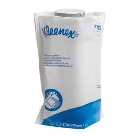 7783 Kleenex Hand Sanitising Wipes Refill 100 Wipes [Pack of 6]