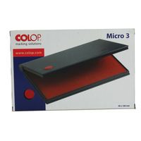 COLOP STAMP PAD MICRO 3 RED MICRO3RD