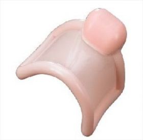 Pessary Gehrung with knob Silicone Folding size 0 27mm x 38mm x 45mm (does not contain metal) [Pack of 1]