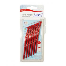 Tepe Angle Brush Red 0.5mm X 6