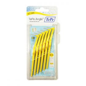 Tepe Angle Brushes Yellow 0.7mm X 6