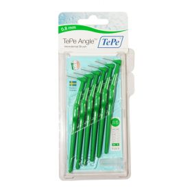 Tepe Angle Brush Green 0.8mm X 6