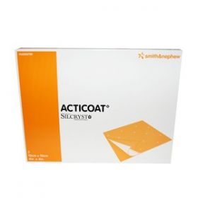 Acticoat Antimicrobial barrier dressings 10cm x 20cm [Pack of 12] 