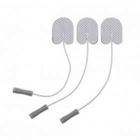 Ambu Neuroline 710 Surface Electrode, solid gel 28x20mm, 100cm lead, 2mm connector [Pack of 12]
