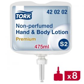 Tork Sensitive Moisturising Hand Lotion Liquid 475ML [Pack of 8]