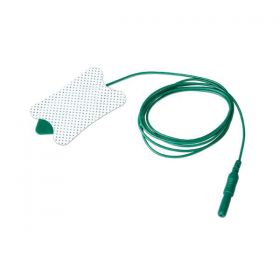 Ambu Neuroline Ground Electrode, solid gel 48x30mm, 100cm Lead [Pack of 25]