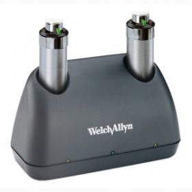 Welch Allyn 71714 Desk Charger with 2 3.5V Rechargeable Handles