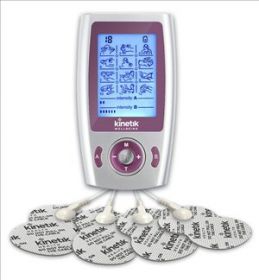 Kinetik Wellbeing Physiotherapy TENS Dual Channel Machine [Pack of 1]