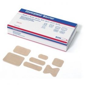 Coverplast Barrier Sterile Waterproof Adhesive Dressings 6.3cm x 2.2cm [Pack of 100] 