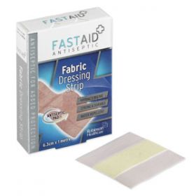 Fast Aid+ Fabric Dressing Strip 6.3cm X 1m [Each] 