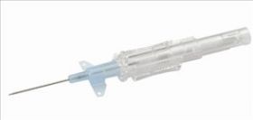 Safety Peripheral Intravenous Cannula Non-Ported With Wings - Blue, 22G x 25mm [Pack of 200]