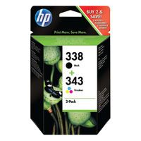 HP 338/343 COMBO PACK CMYB