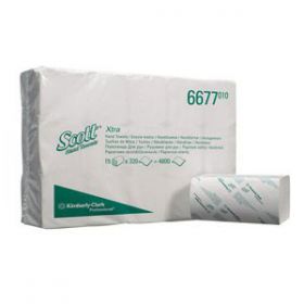 Hand Towels White Economy Interfolded 1 Ply 20cm X 21cm X 4800 [Each] 