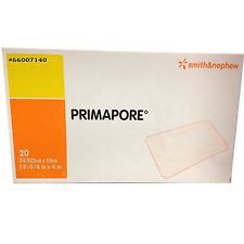Primapore Sterile Non-Woven Adhesive Wound Dressing 35cm X 10cm [Pack of 20] 