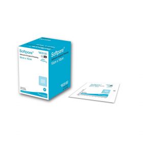 Softpore Adhesive Surgical Dressing 10 x 10cm [Pack of 50] 