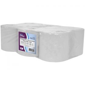 Pristine Standard 2ply Centrefeed White 150m [Pack of 6]