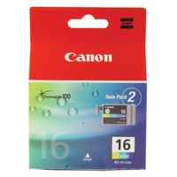 CANON BCI16 TWIN PACK COLOUR CARTS
