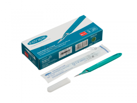 Instrapac Disposable Scalpel No: 11 Stainless Steel Blade [Pack of 10]