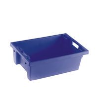 STACK/NEST BOX 600X400X200MM BLUE