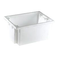 SOLID WHITE 600X400X300MM CONTAINER