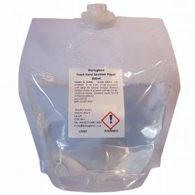 Biohygiene Foam Hand Sanitiser Pouch Refill 800 ML [Pack of 5]