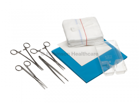 Instrapac Perineal Suture Pack - Large Drape and XRD Swabs [Pack of 1]
