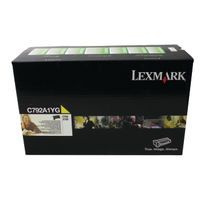 LEXMARK C792/X792 RETURN CARTRIDGE Y