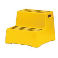 PLASTIC SAFETY 2 STEP YELLOW 325097