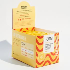 Totm Applicator Tampon Regular [Pack of 12]