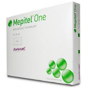 Mepitel One Sterile Soft Silicone Wound Contact Layer Ddressing 9X10cm [Pack of 5] 