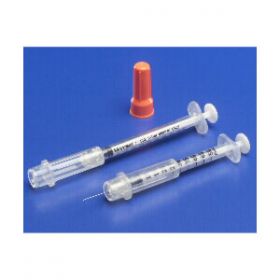 Monoject 1ml Insulin Syringe With 29gx0.5" Needle [Pack of 500]