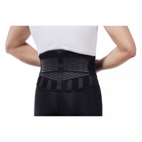 9-inch Breathable Lumbar Support with 4 Plastic Stays (Small) [Pack of 1]