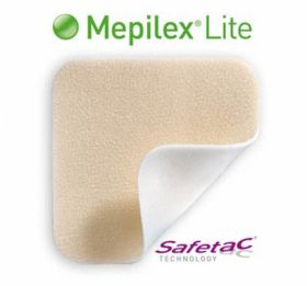 Mepilex Lite Foam Non-Adhesive 6cm x 8.5cm Dressing [Pack of 5] 