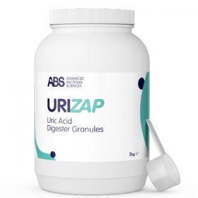 Abs Urizap Uric Acid Digestor Granules Blue 2Kg Tub [Pack of 1]