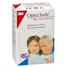 Opticlude Standard Eye pad 8.2 x 5.6cm 