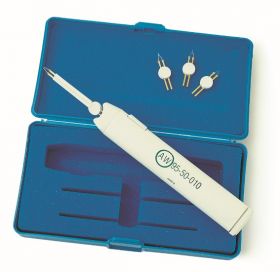 AW Small AA Handle High Temperature Cautery, Set With 4 Tips In Storage Container [Pack of 1]