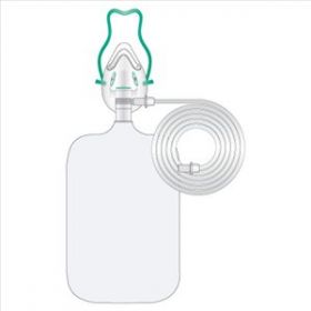 Paediatric Non-Rebreathing Oxygen Mask - With Tubing and Bag