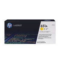 HP 651A LASER TONER YELLOW CE342A