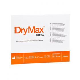 Drymax Extra Superabsorbent Dressing 20cm X 20cm [Pack of 10] 