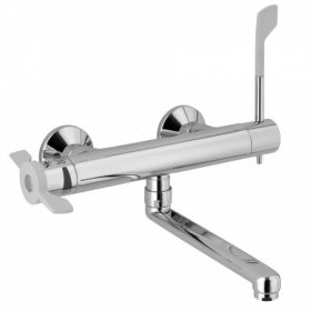 Ability Line Thermostatic Wall Fitted Sink Tap [Pack of 1]