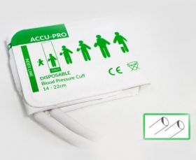 Accu-PRO NIBP Cuff, Disposable, Double Tube, No Connectors, Child (Box of 20)