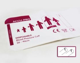 Accu-PRO NIBP Cuff, Disposable, Double Tube, No Connectors, Large Adult XL (Box of 20)