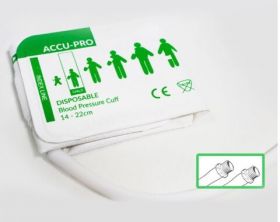 Accu-PRO NIBP Cuff, Disposable, Double Tube, Screw, Child (Box of 20)