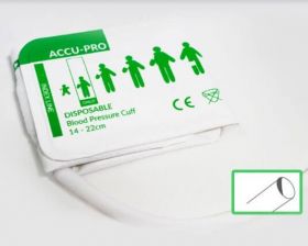 Accu-PRO NIBP Cuff, Disposable, Single Tube, No Connector, Child (Box of 20)