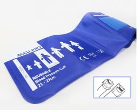 Accu-PRO NIBP Cuff, Reusable, Double Tube, Mated Subminiature, Small Adult (Box of 5)