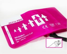 Accu-PRO NIBP Cuff, Reusable, Single Tube, Screw, Large Adult (Box of 5)